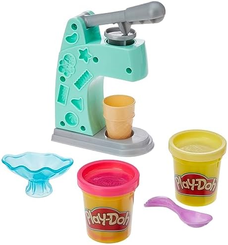 Play Doh Mini Fun Factory Ice Cream Playset