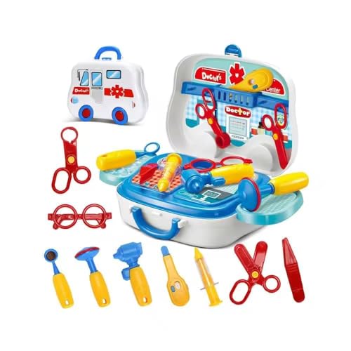 Suitcase Doctor Kit Toy Set with Medical Accessories
