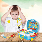 Suitcase Doctor Kit Toy Set with Medical Accessories