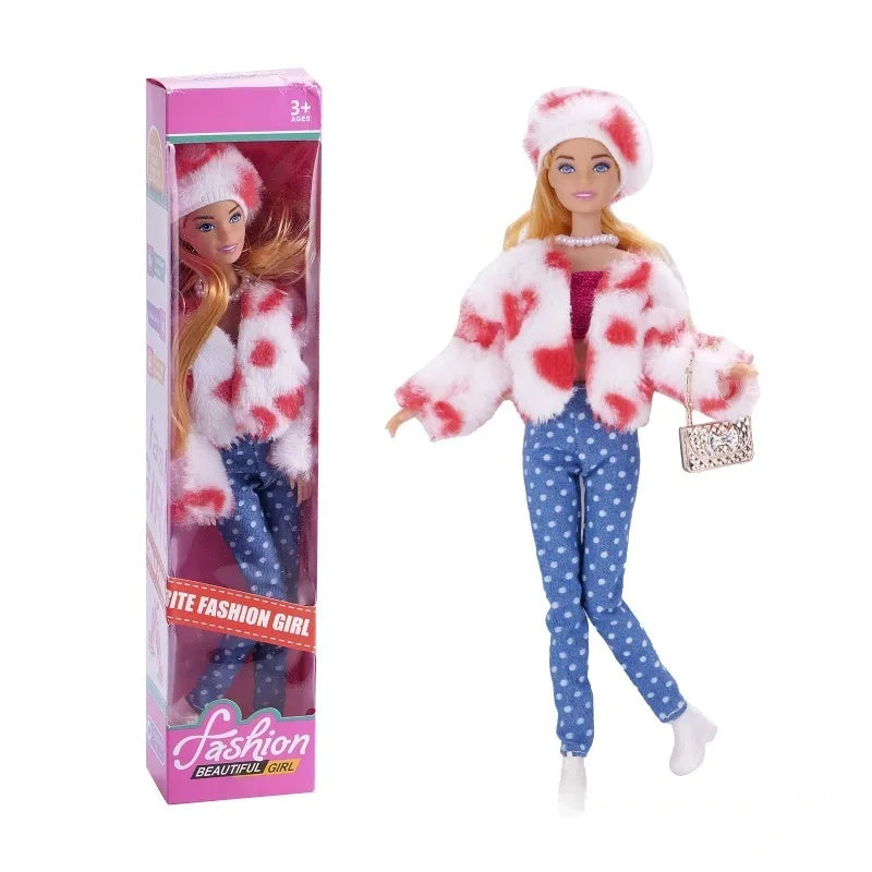 Colorful Barbie fashion doll from Generic Toys featuring stylish clothing and accessories, perfect for imaginative play. Main image