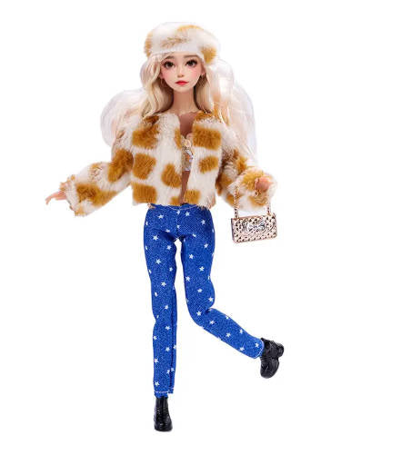 Colorful Barbie Fashion Dolls BT-03 toy set featuring stylish dolls with fashionable outfits and accessories. Main image