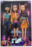 K Pop Girls Dolls 3 in 1 Series 2 toy set with light and sound features, showcasing colorful dolls and accessories.