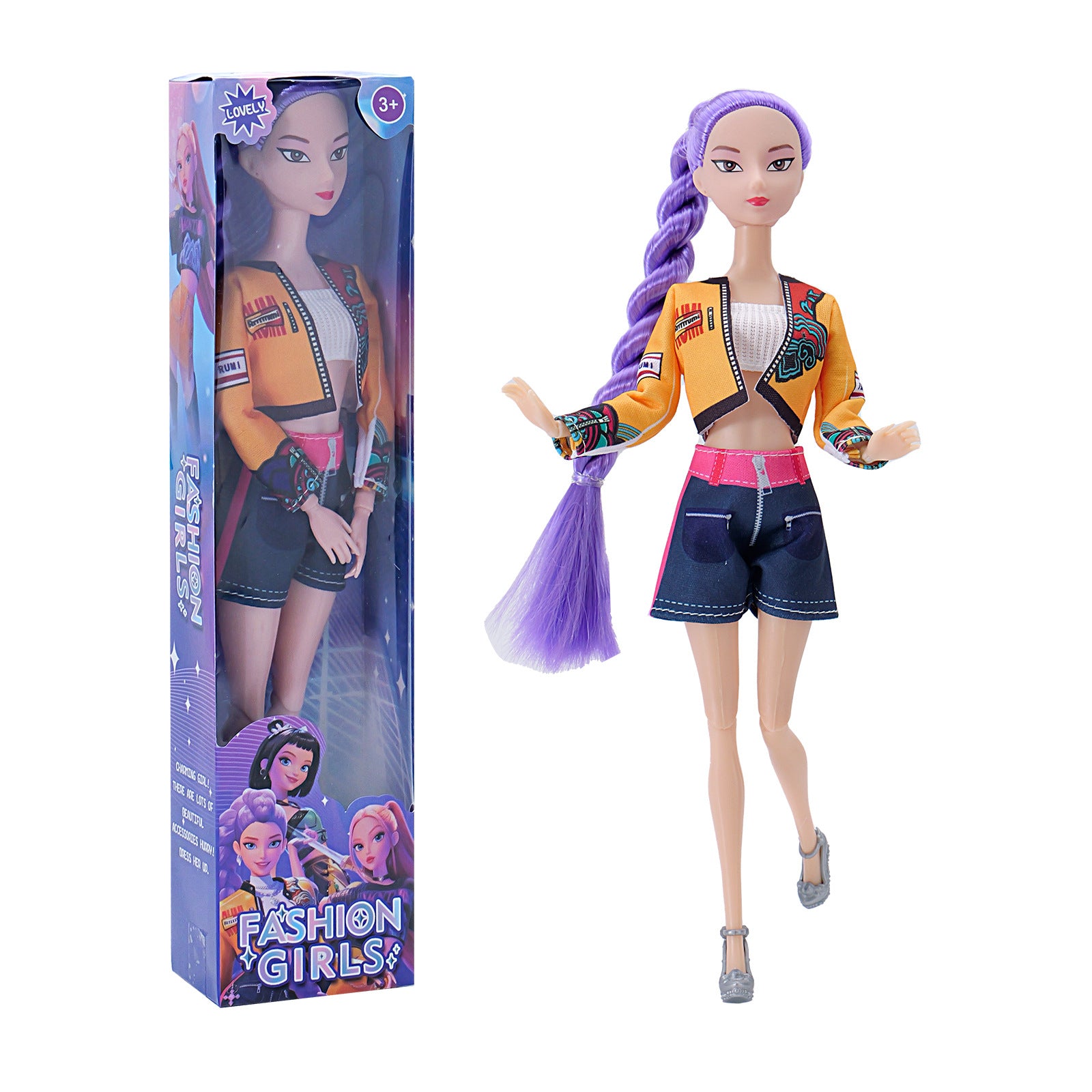 K-POP Witcher Girls Stage Series figure featuring a stylized female character with vibrant costume and detailed design. Main image