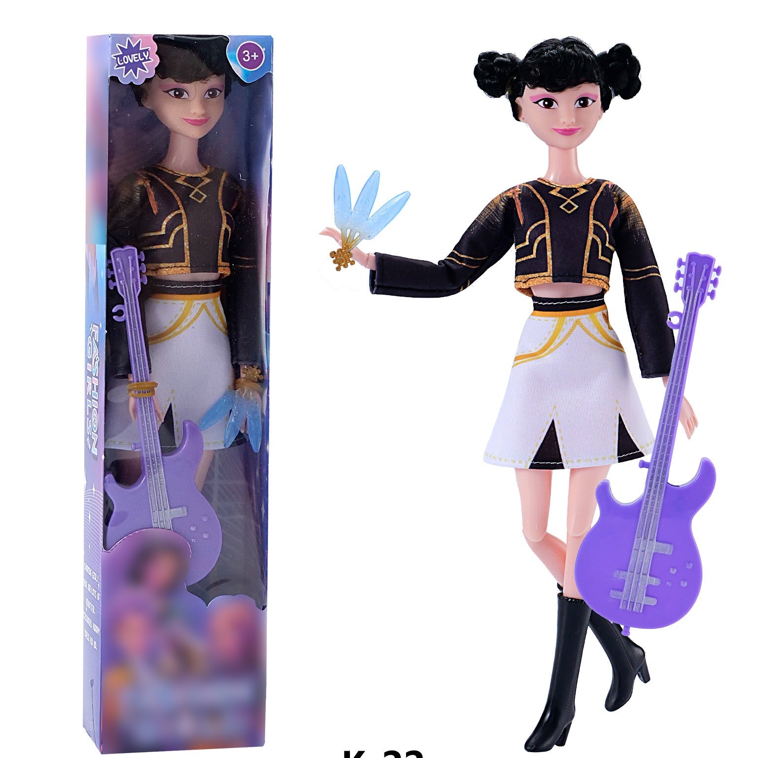 K-POP Witcher Girls Stage Series figure6 by K POP, featuring detailed figure of a girl in stage costume with vibrant colors.