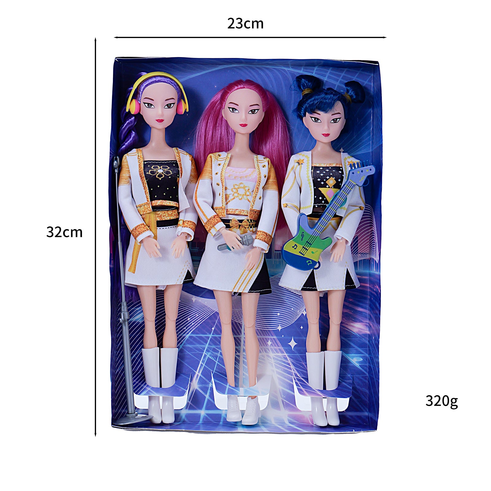 K Pop Girls Demon Hunters Singer Zoey Rumi Mira Dolls Main image