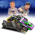 RC Batman vs Joker double pack toy set by Bladez Toys featuring Batman and Joker figures with remote controls.