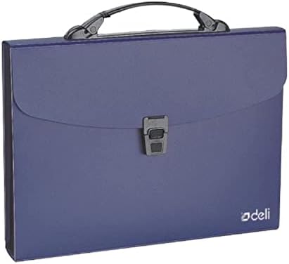 Playzokids Deli A4 expanding file with multiple compartments for organizing papers and documents.