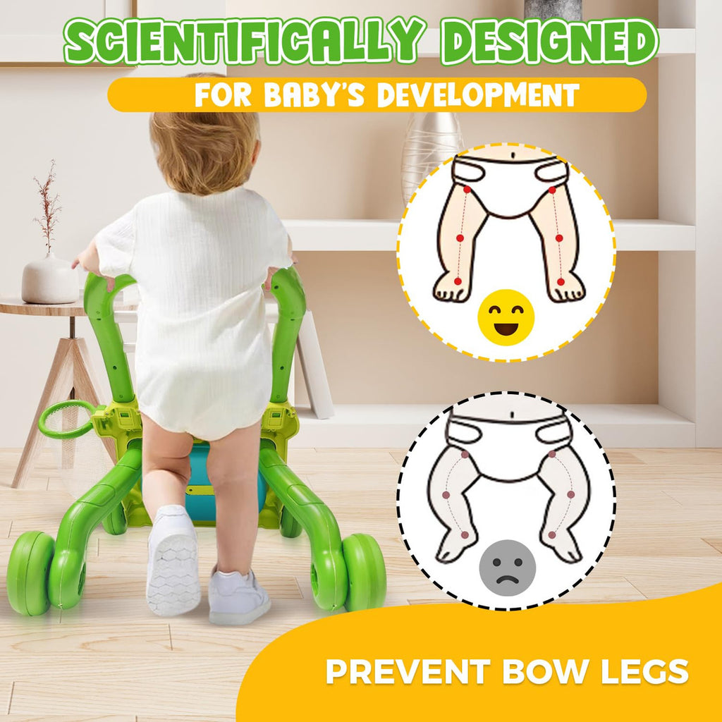 Baby Push Walker Early Educational Toy Color