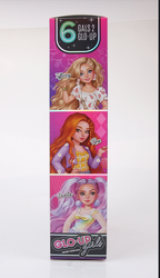 Playzokids Far Out Toys GLO-UP Girls Tiffany doll with colorful outfit and hairstyle, featuring vibrant accessories and playful design.