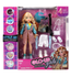 Playzokids GLO UP GIRLS Doll Deluxe Fashion Doll in rose, featuring colorful outfit and accessories, perfect for dress-up play.