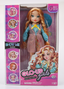 Far Out Toys GLO-UP Girls Rose doll by Playzokids with colorful clothing and accessories, featuring vibrant hair and a playful pose.