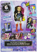 Far Out Toys GLO-UP Girls Season 2 Erin blonde fashion doll with jewelry, hair gems, accessories, face stickers, makeup, and nails