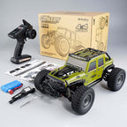 RC Off-Road Truck – 4x4 Jeep-Style Rock Crawler with Roof Rack