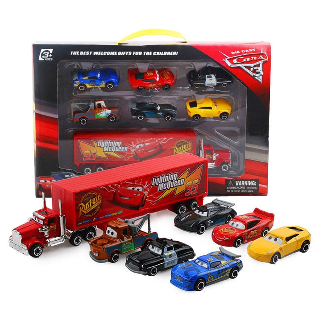 McQueen 7PCS Set Disney Pixar Cars 3 Secondary image