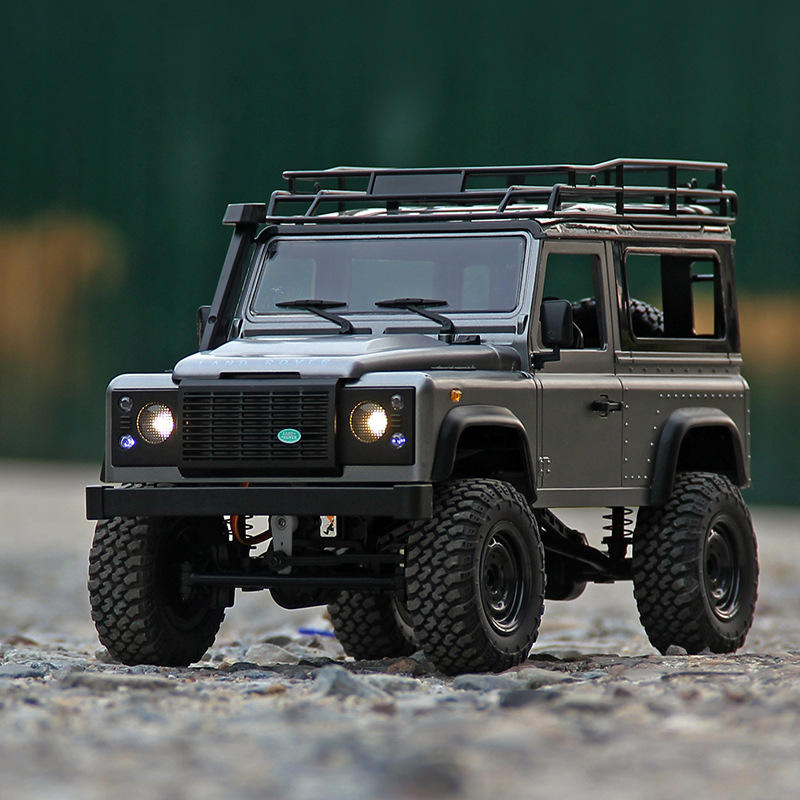 RC Rock Crawler – 1:10 Scale 4x4 Off-Road SUV with Roof Rack