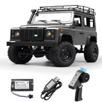 RC Rock Crawler – 1:10 Scale 4x4 Off-Road SUV with Roof Rack