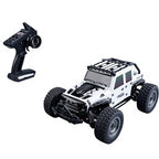 RC Off-Road Truck – 4WD Jeep-Style Rock Crawler with Roof Rack