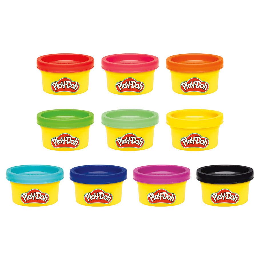 Play-Doh 10 Pack Color Mini Cans