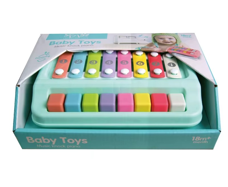 Eight Key Baby Play Knock Organ Toy Mini Music Piano Secondary image
