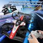 RC Flying Race Car Drone – 2-in-1 Air & Ground Stunt Vehicle