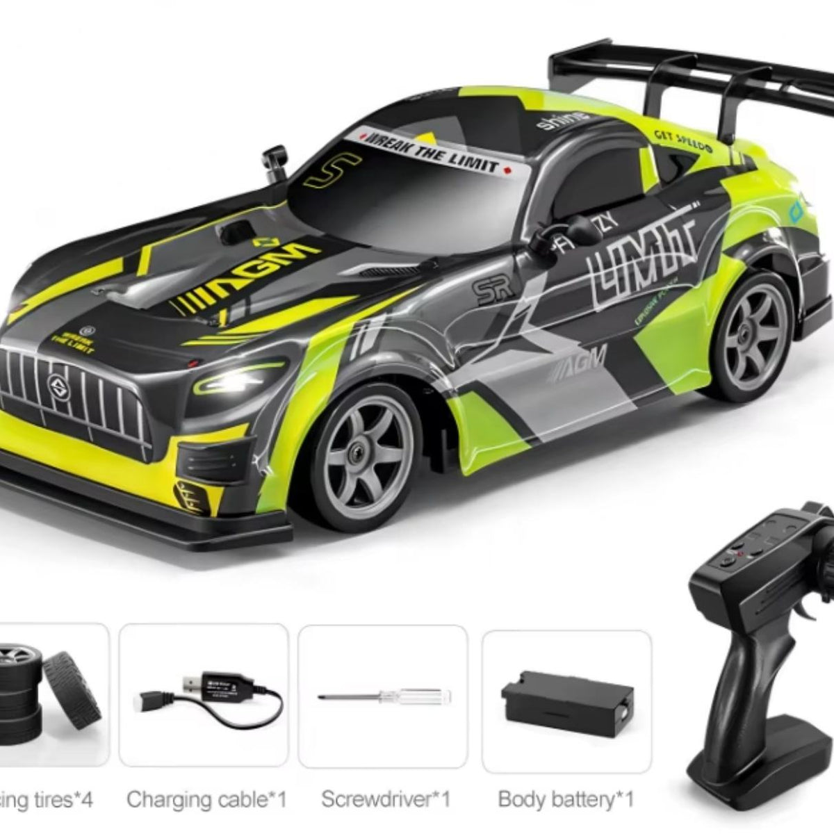 RC Drift Car – 4WD 2.4GHz Sports Car with Racing Livery