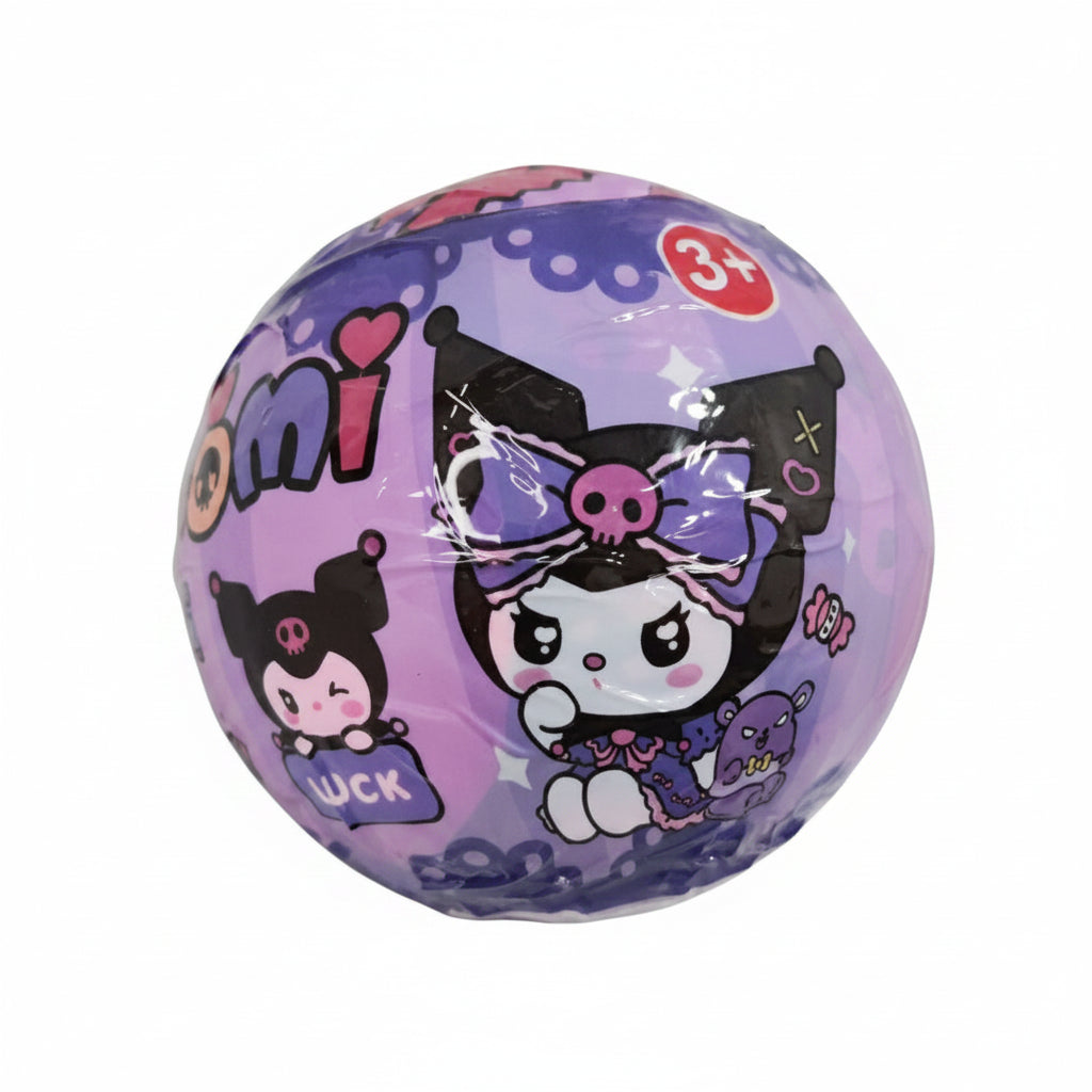 Kuromi anime blind figure toy featuring a cute, stylized design with vibrant colors and detailed character features. Main image