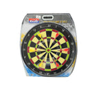 Playzokids magnetic safety dartboard, 45cm wide, with colorful magnetic darts and a kid-friendly design for safe indoor play.