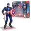 Marvel Captain America Hero action figure, 7-inch size, featuring iconic shield and costume, detailed pose in dynamic stance.