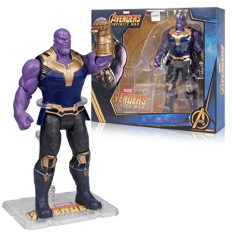7-inch Marvel Thanos Hero action figure from MARVEL, featuring detailed costume and poseable design