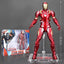 Marvel Iron Man Hero 7-inch action figure with detailed armor and poseable limbs, designed for Marvel superhero fans.