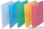 Deli Rio A4 display book by Playzokids with 20 transparent pockets for organizing documents and papers.