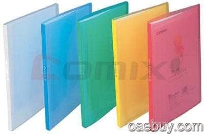Deli Rio A4 display book by Playzokids with 20 transparent pockets for organizing documents and papers.