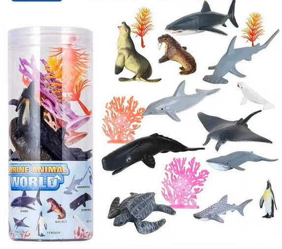 Sea Animal - Animal World set Of Bucket