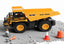 Playzo H Star remote control haul mining truck toy with large tires and detailed construction, ideal for kids' play and collection.