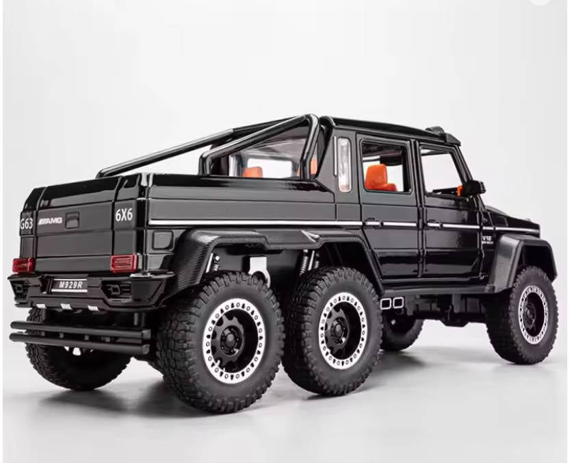 1:20 Mercedes Benz AMG G63 6X6 Off Road SUV Alloy Metal Diecast Car