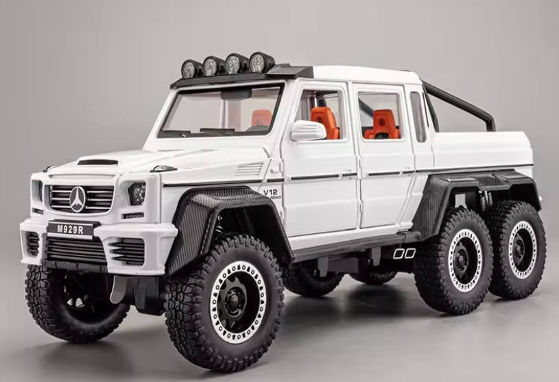 1:20 Mercedes Benz AMG G63 6X6 Off Road SUV Alloy Metal Diecast Car Secondary image