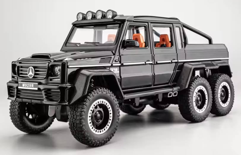 1:20 Mercedes Benz AMG G63 6X6 Off Road SUV Alloy Metal Diecast Car