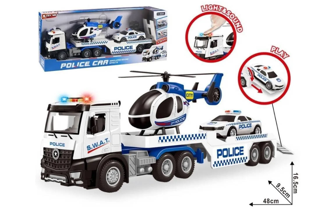 Police City Rescue Truck Series Main image