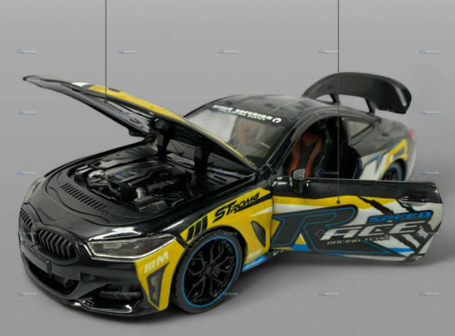 DIE Cast Model Car BMW M8 GTE