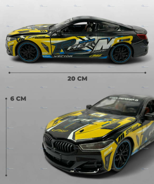 DIE Cast Model Car BMW M8 GTE