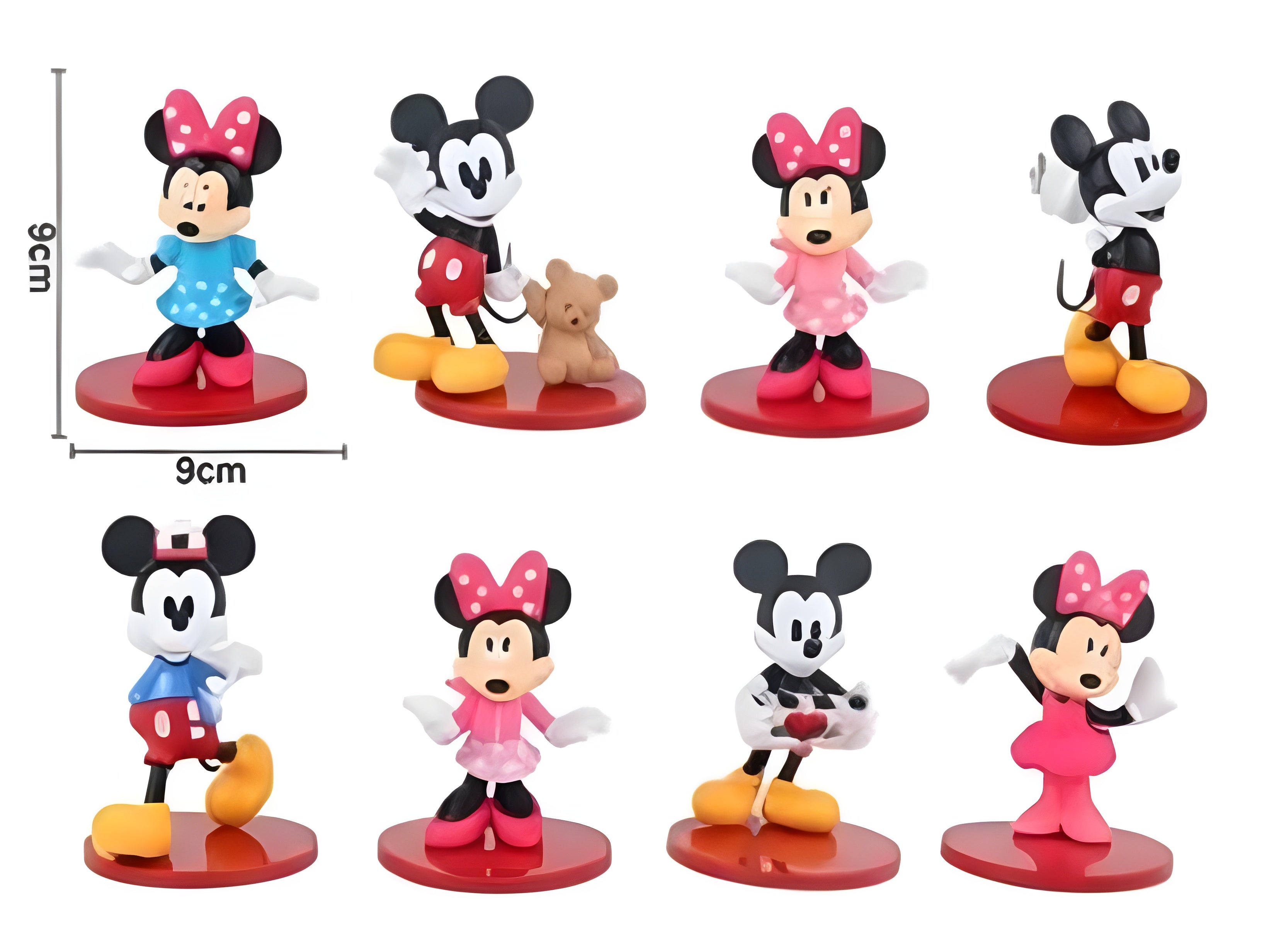 Mickey Mouse Family Figure Set