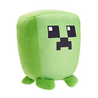 Colorful Mattel Minecraft 12cm plush toys featuring various character designs, soft and cuddly for kids and fans.