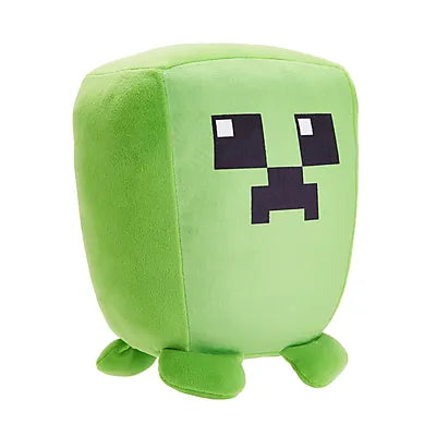 Colorful Mattel Minecraft 12cm plush toys featuring various character designs, soft and cuddly for kids and fans.