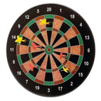 Playzokids magnetic safety dartboard, 45cm wide, with colorful magnetic darts and a fun, child-friendly design for safe play.