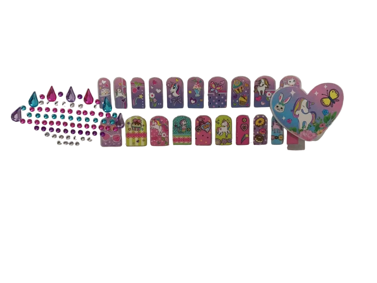 Pecoware Unicorn Nail Art Set Secondary image