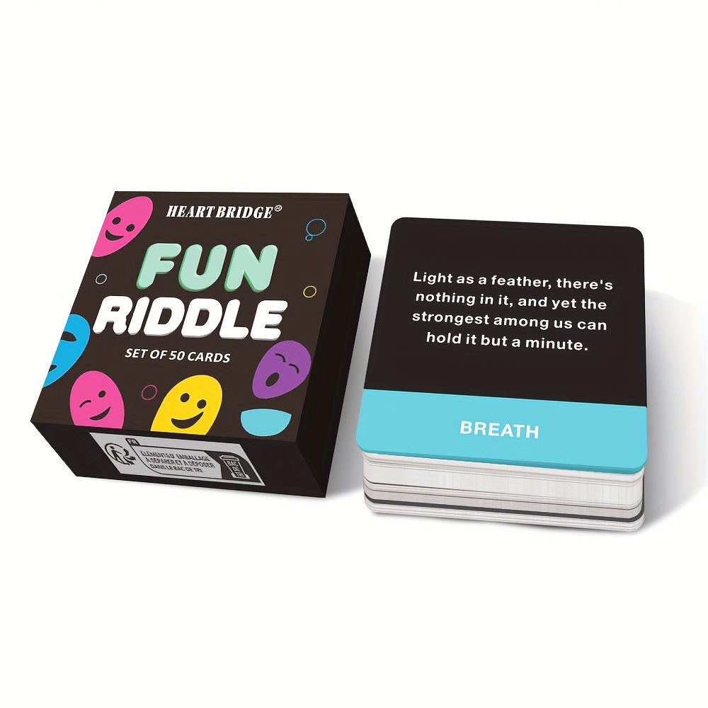 Card Game With Riddles Fun Riddle Card Game