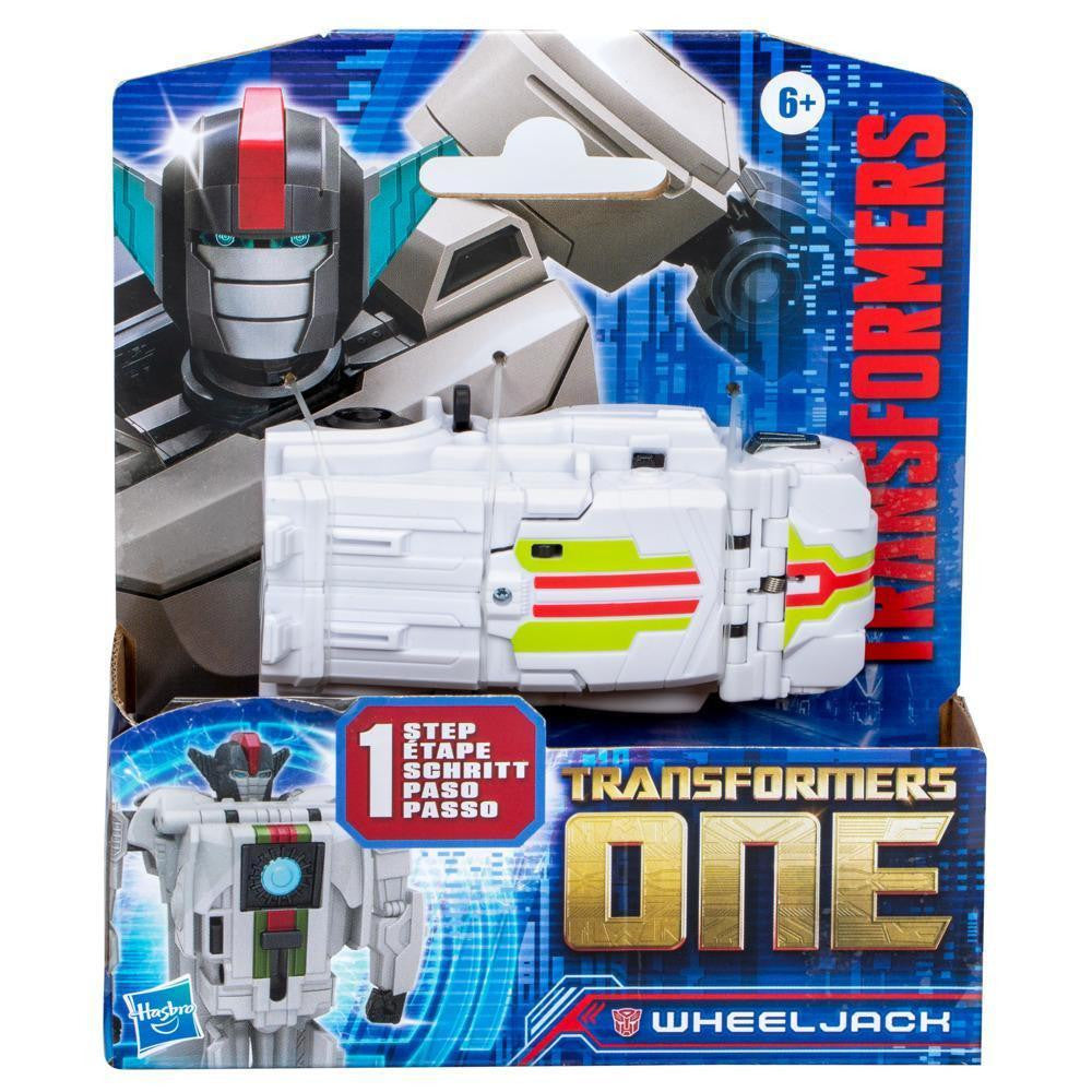 Hasbro Transformers COG Wheel Jack action figure with detailed robot and vehicle modes, showcasing articulated features and transformation parts.