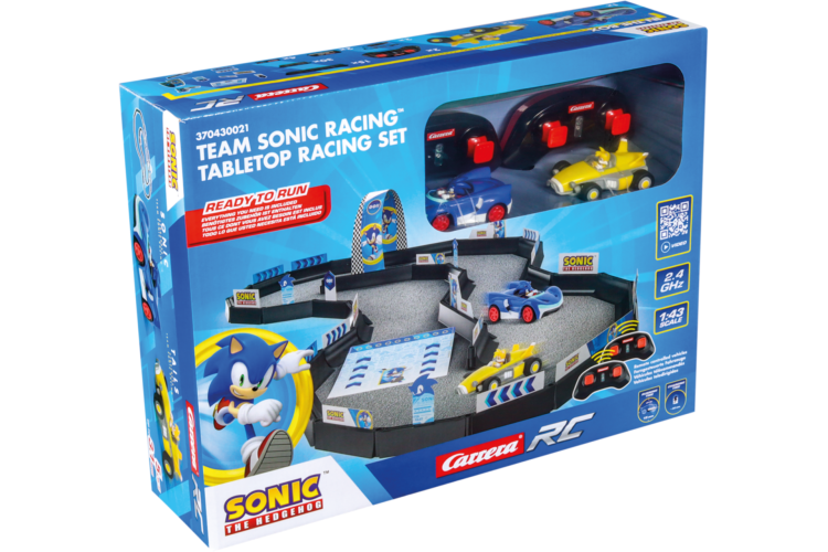 Carrera  TEAM SONIC RACING MINI RC - SONIC & TAILS 1:43 Main image