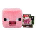Minecraft Mini Mode soft toy by Mattel featuring a small, plush figure of a Minecraft character with detailed pixelated design.