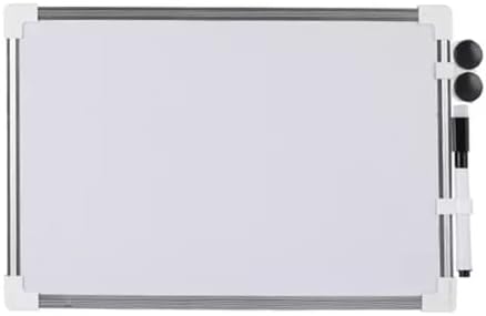 Playzokids Deli Double Sided White Board Slime Frame 30x40 with writable surface and colorful slime frame for kids' creativity.